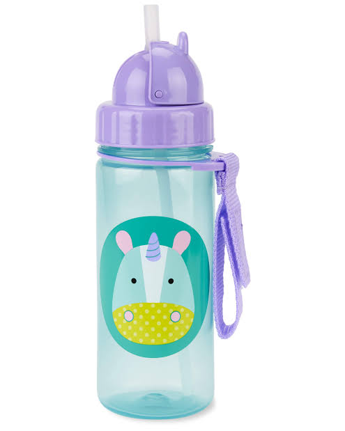 Skip Hop Zoo Straw Bottle - 13 oz