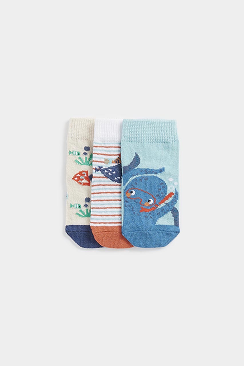 Under the Sea Socks - 3 Pack