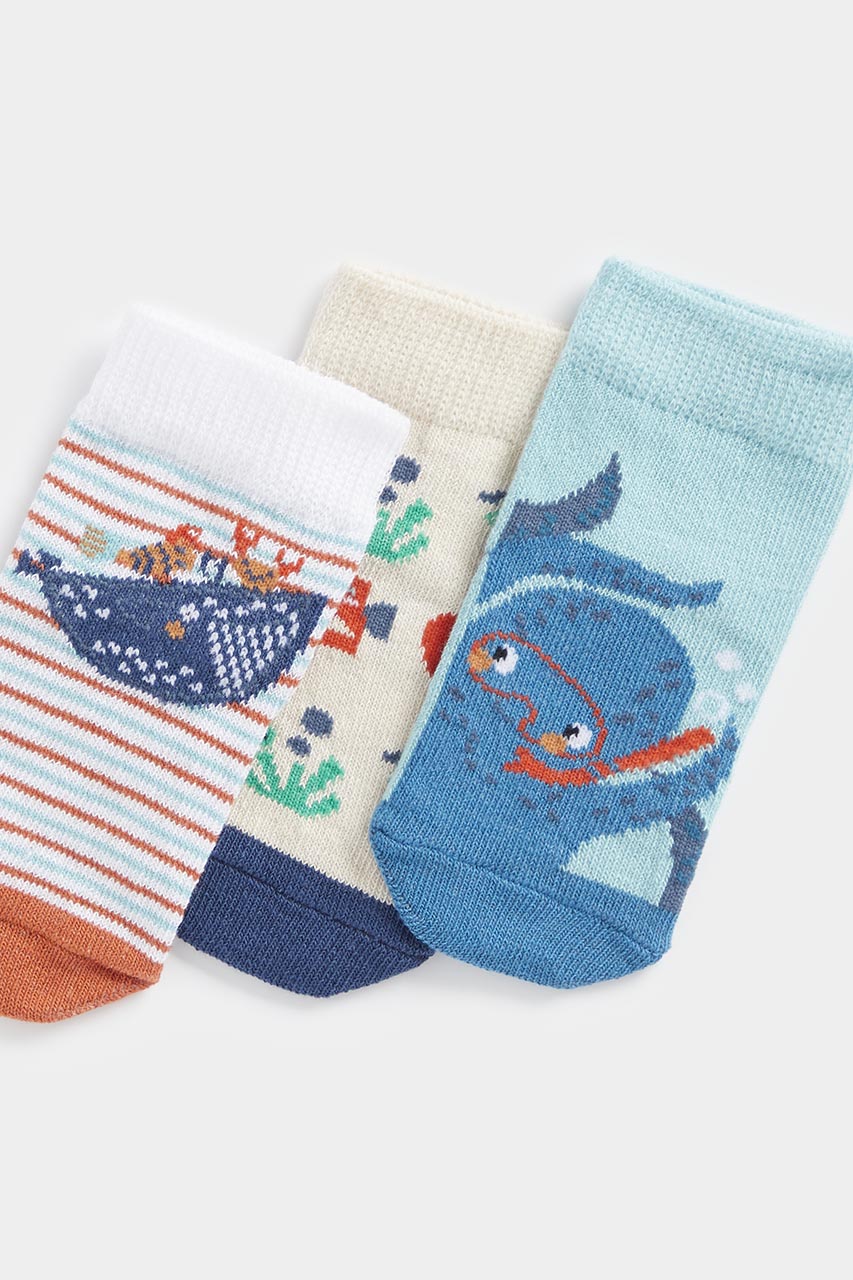 Under the Sea Socks - 3 Pack