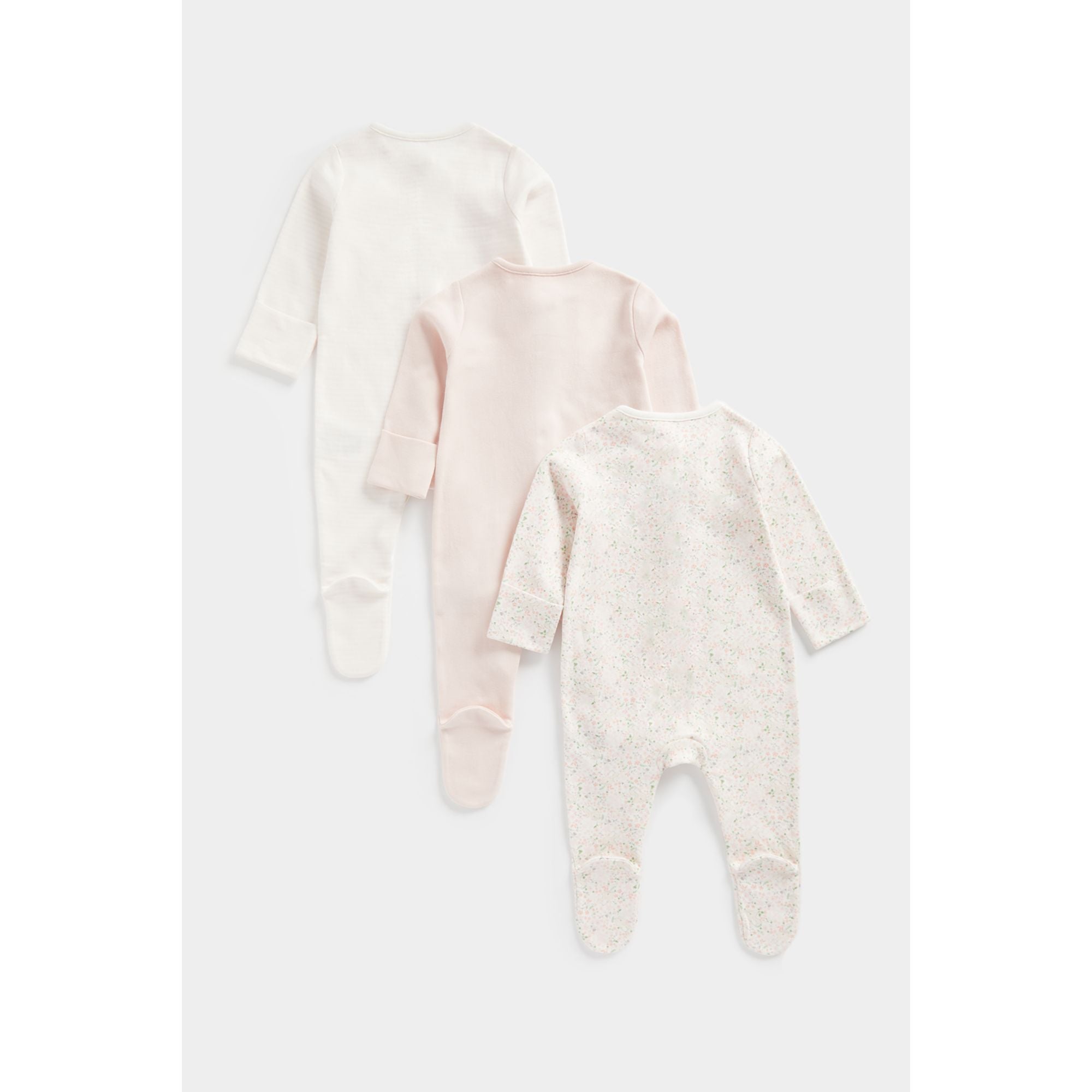 Mothercare My First Sleepsuits - 3 Pack