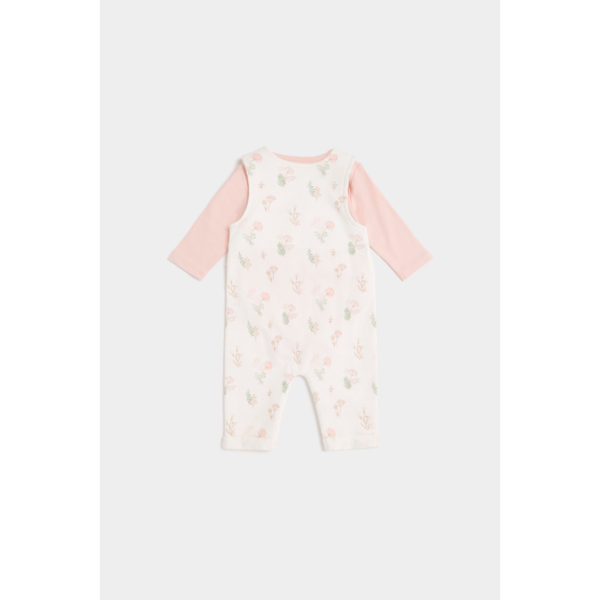 Mothercare Bunny Dungarees and Bodysuit Set