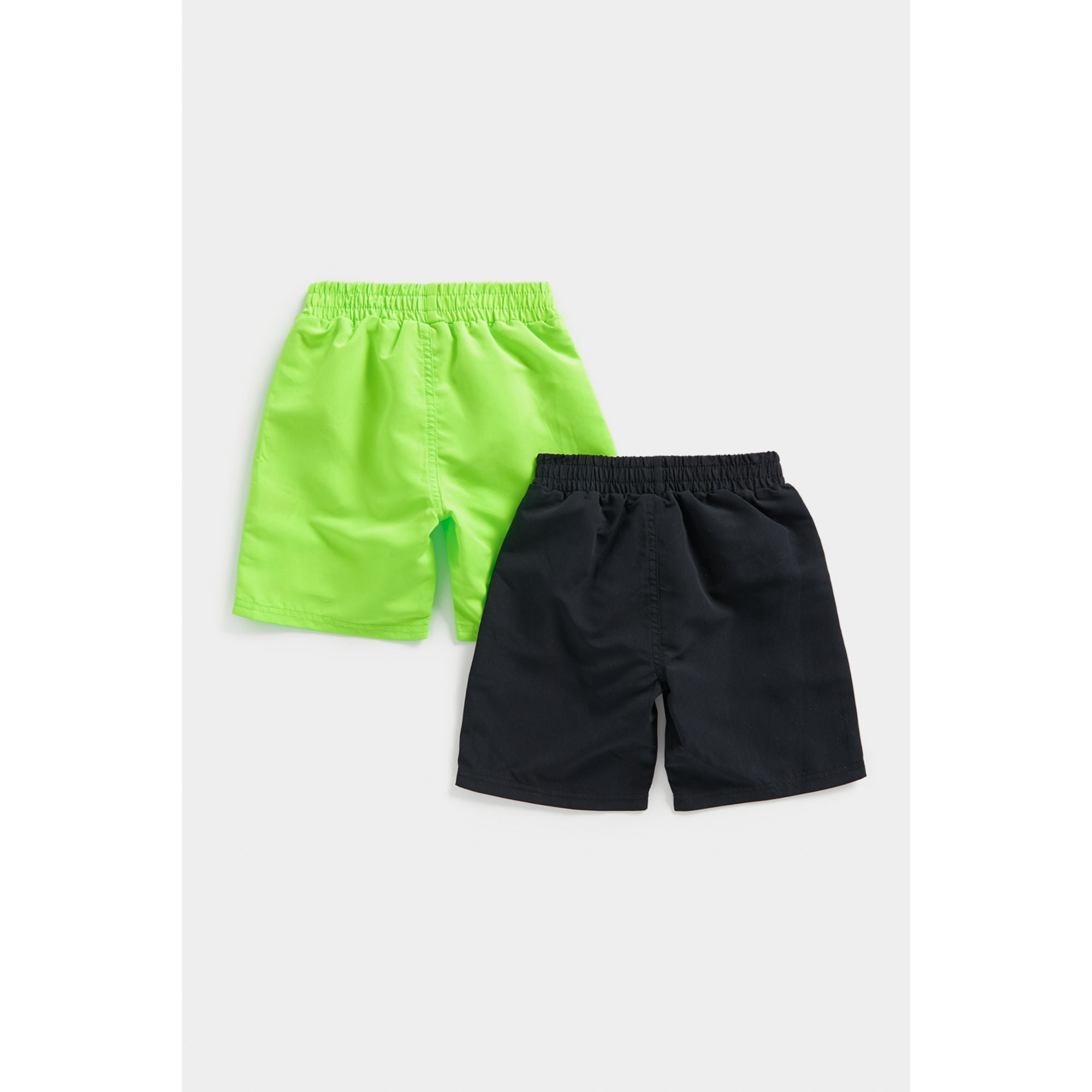 Mothercare Green and Black Board Shorts - 2 Pack
