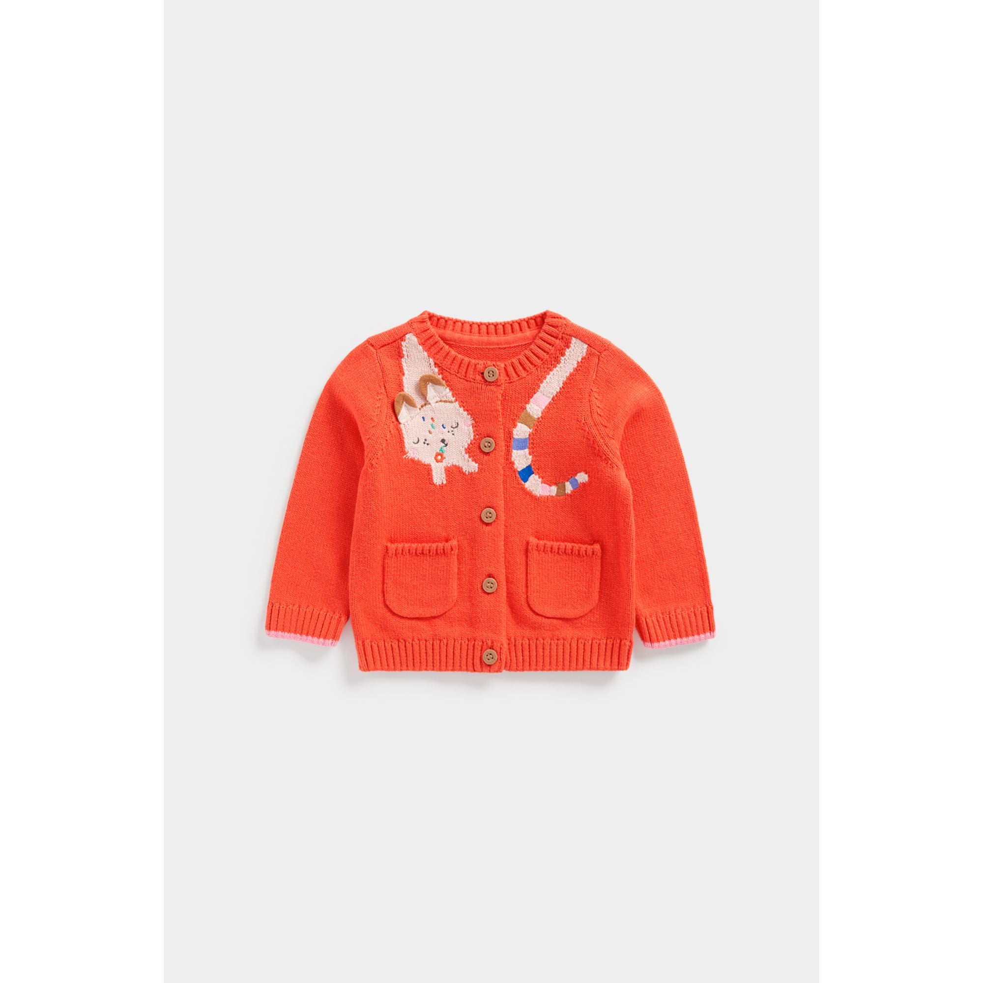 Mothercare Cat Knitted Cardigan