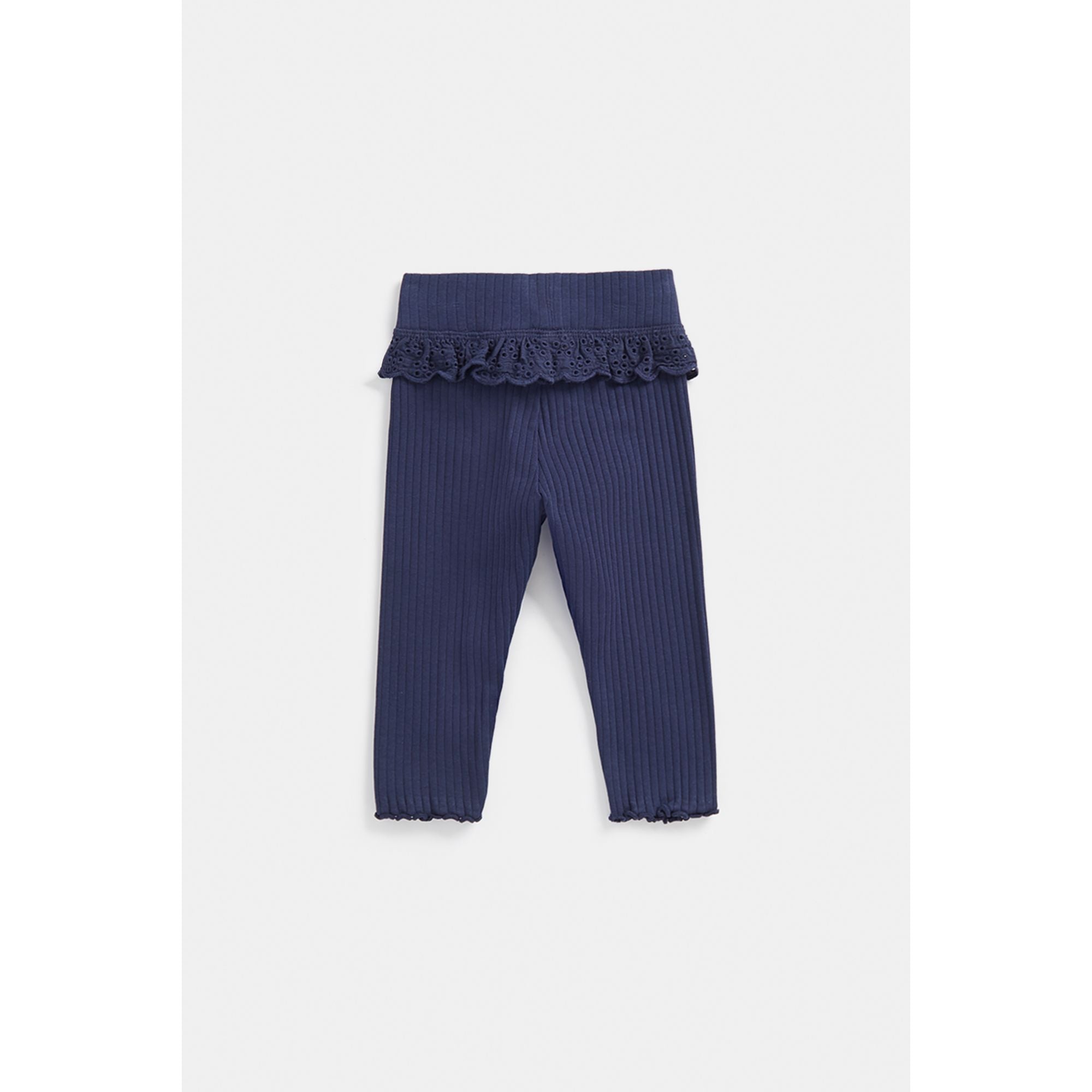 Mothercare Blue Ribbed Leggings
