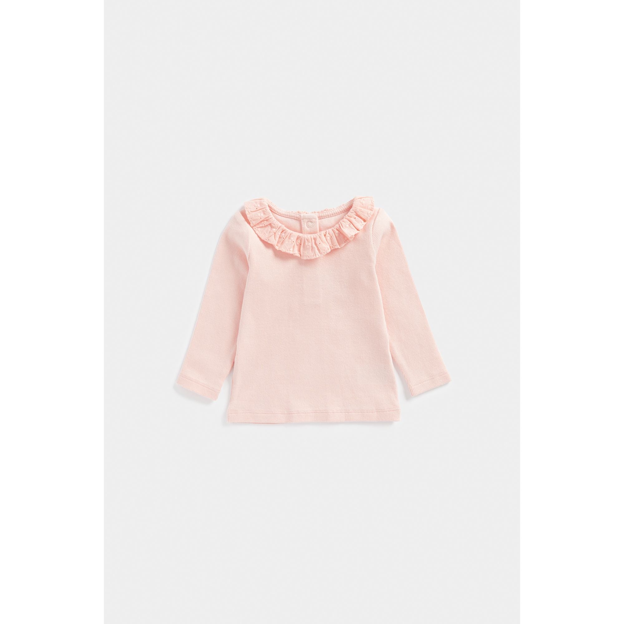 Mothercare Denim Pinny Dress, T-Shirt and Tights Set