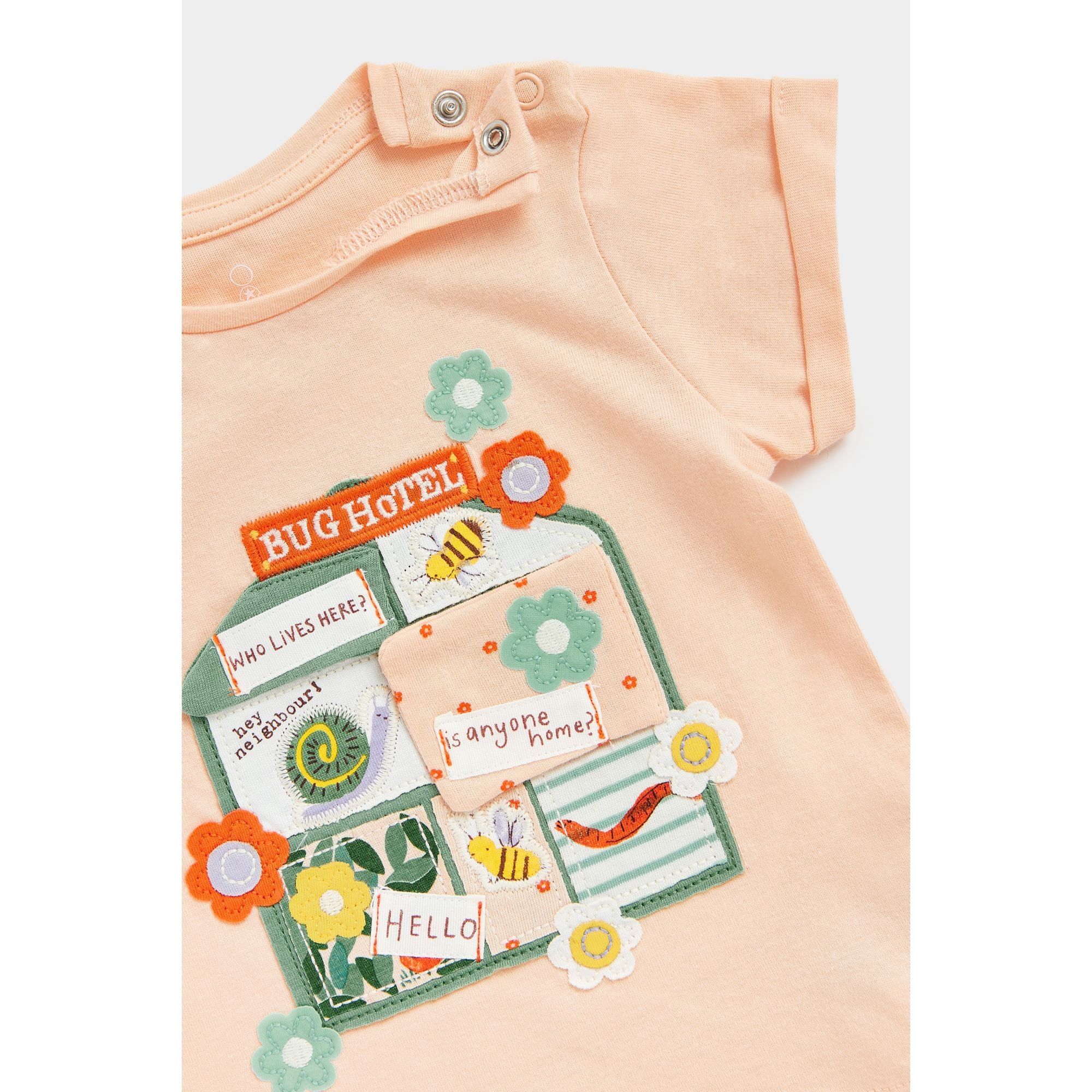 Mothercare Bug Hotel Lift-the-Flap T-Shirt