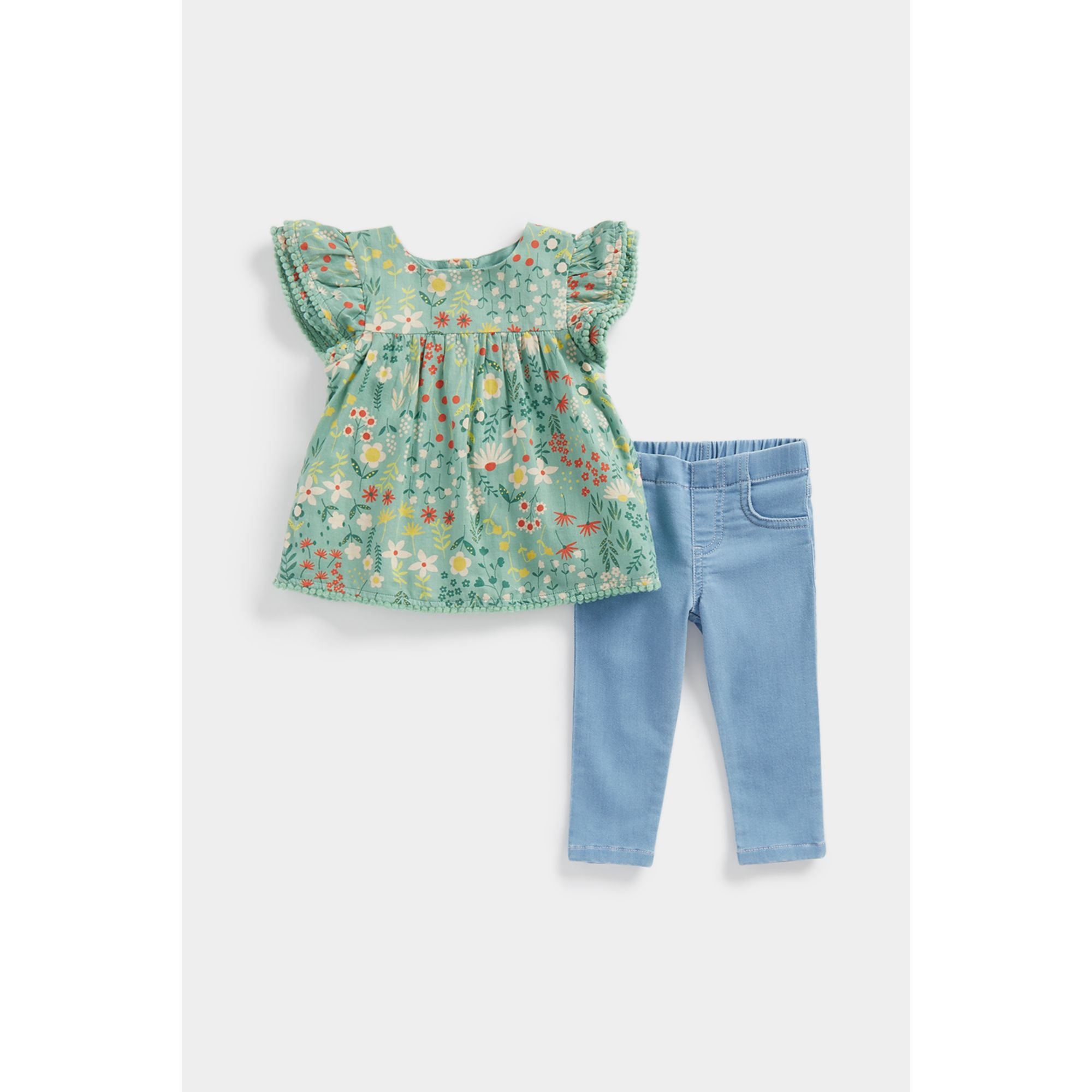 Mothercare Blouse and Jeggings Set