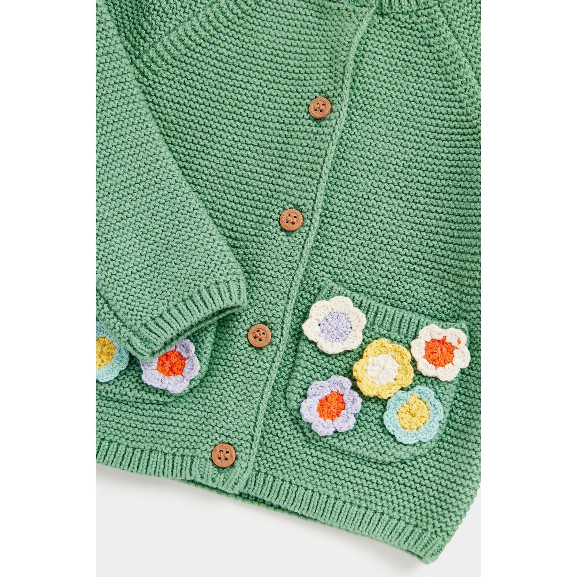Mothercare Flower Knitted Cardigan