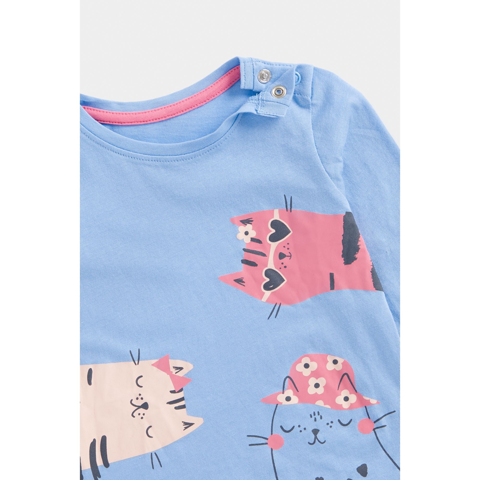 Mothercare Cat Long-Sleeved T-Shirt