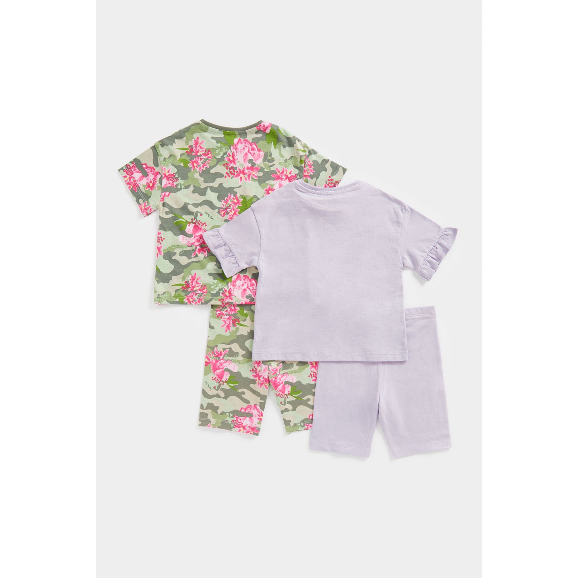 Mothercare Botanical T-Shirt and Short Sets