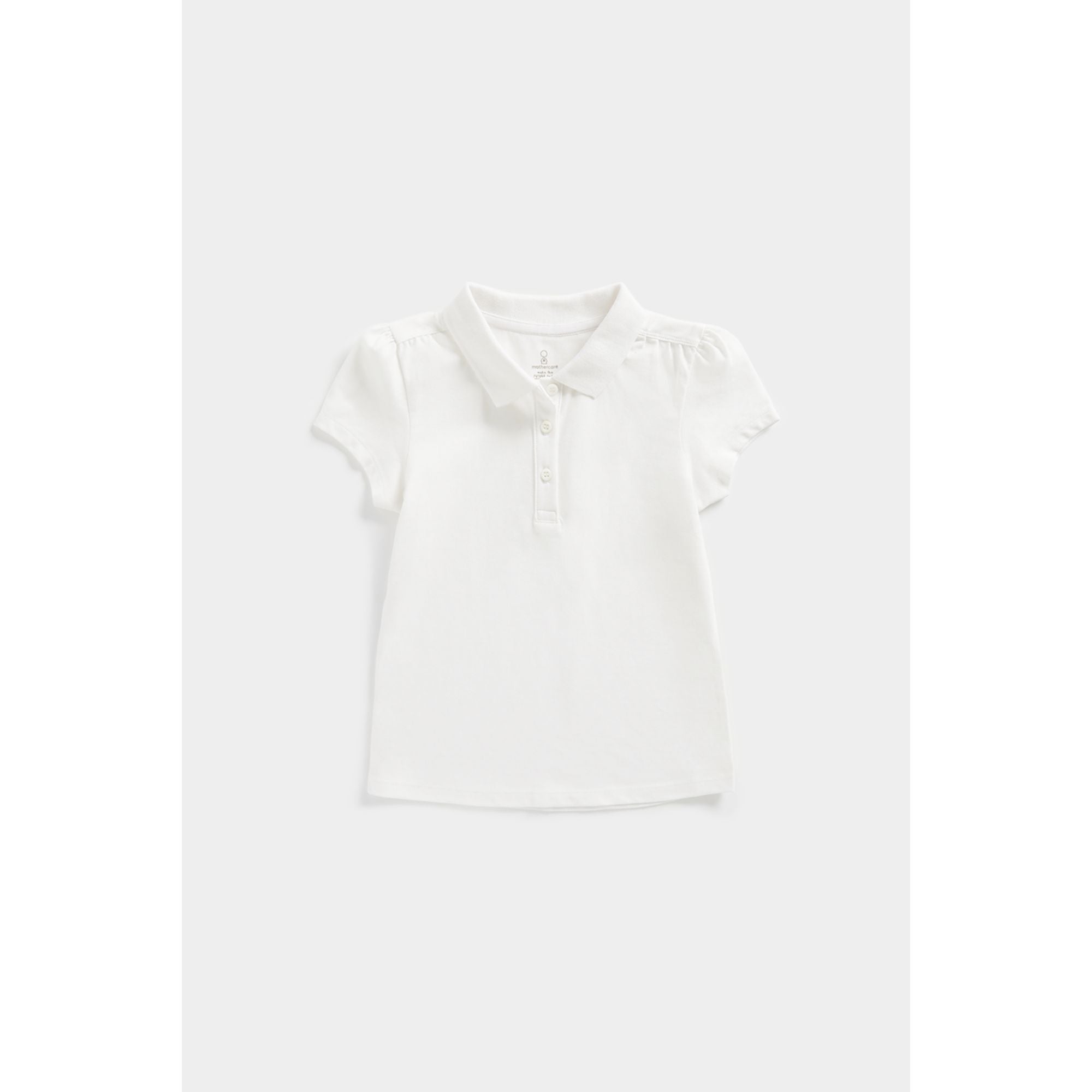 Mothercare White Polo Shirt