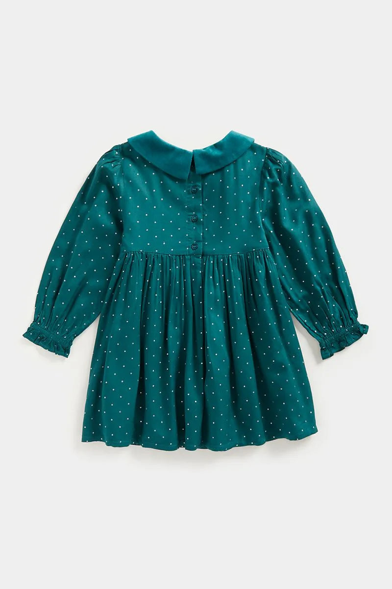 Green Collared Dress