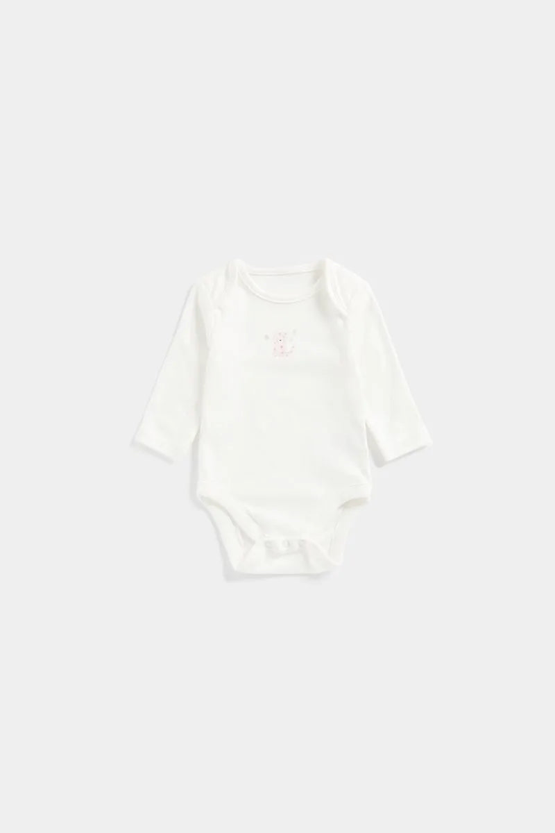 Arctic Long-Sleeved Bodysuits - 5 Pack