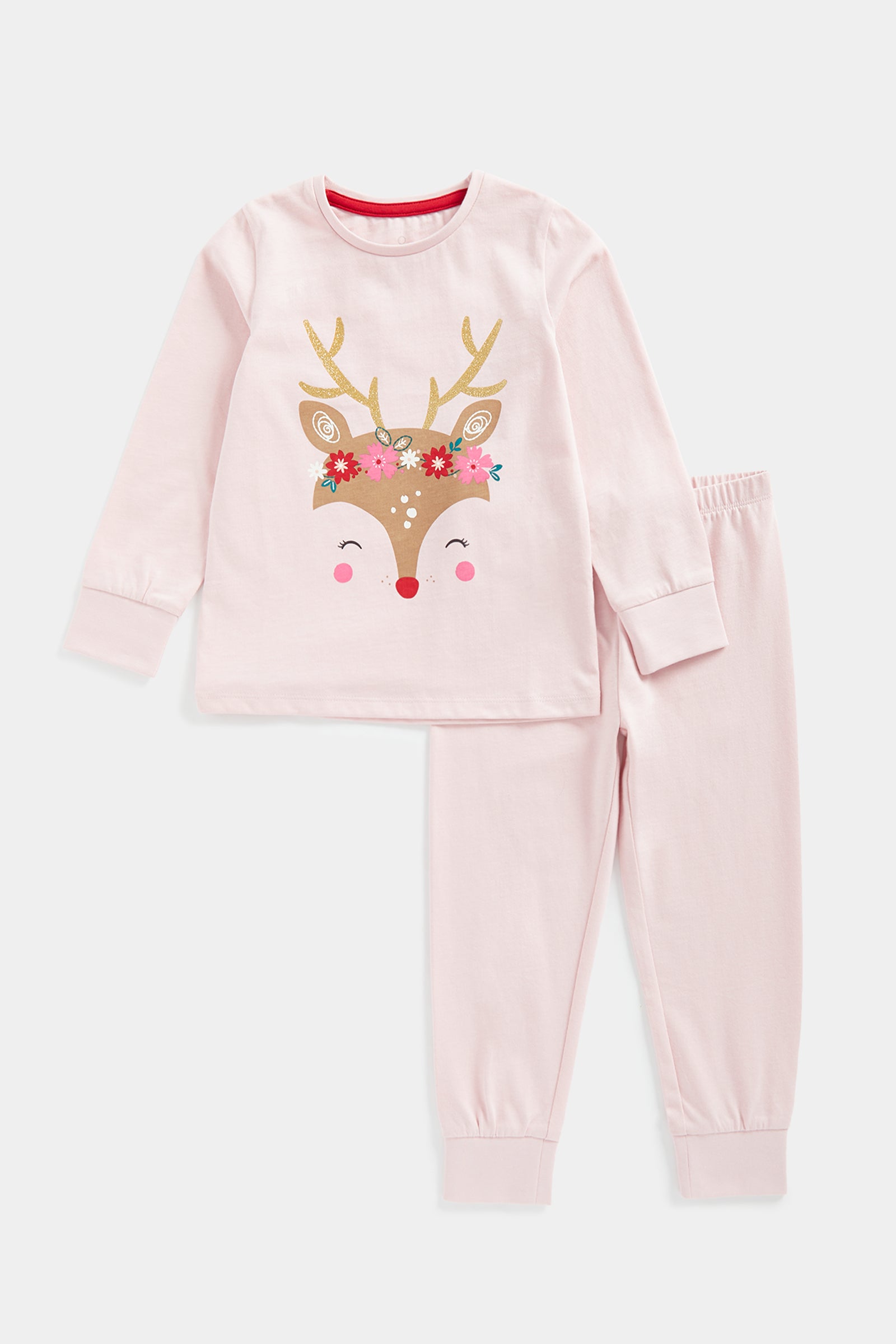 Mothercare Festive Reindeer Pyjamas