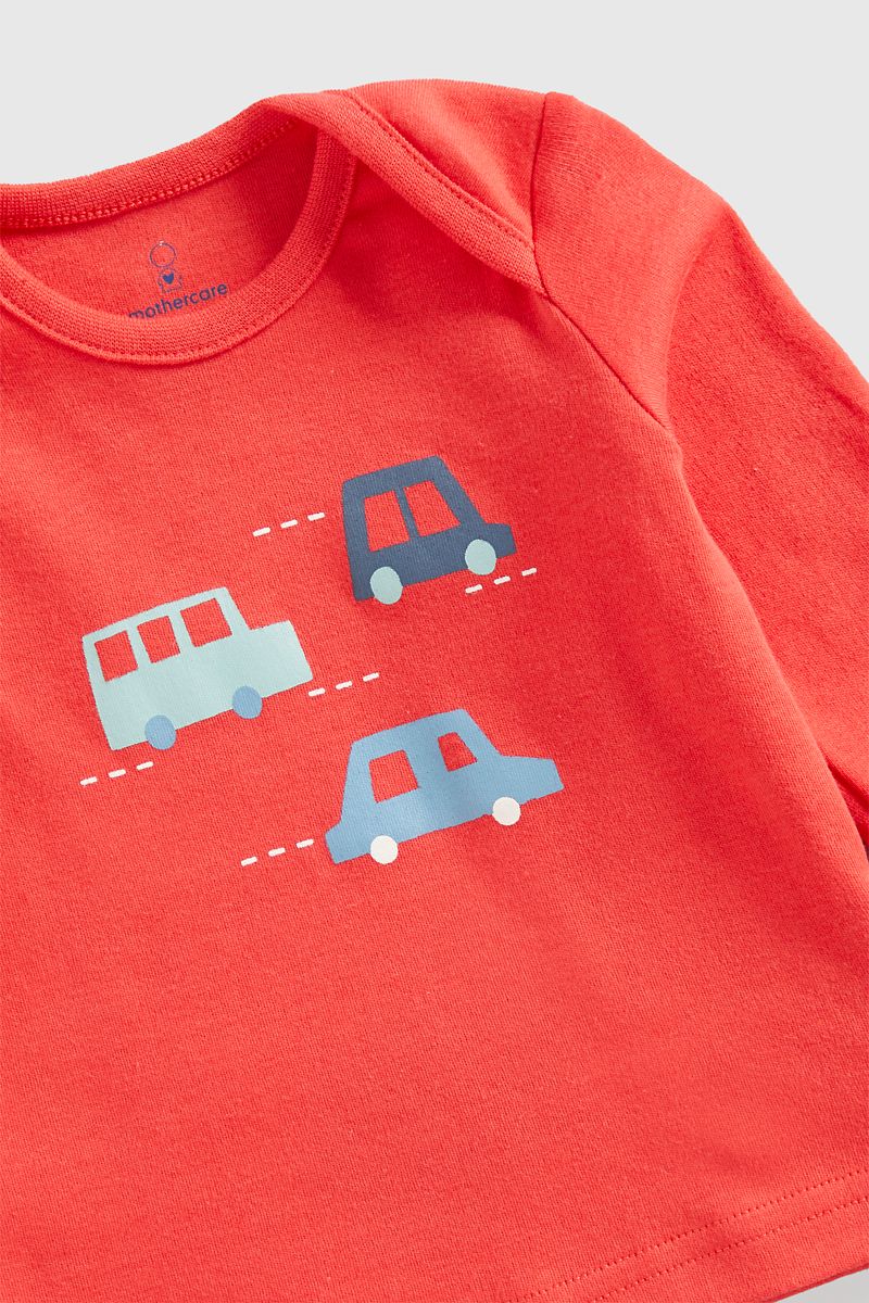 mothercare Cars Baby Pajamas - 2 Pack