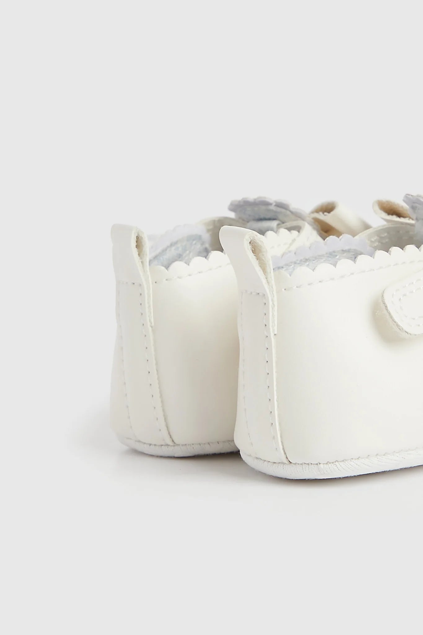 Pram Shoes and Headband Set