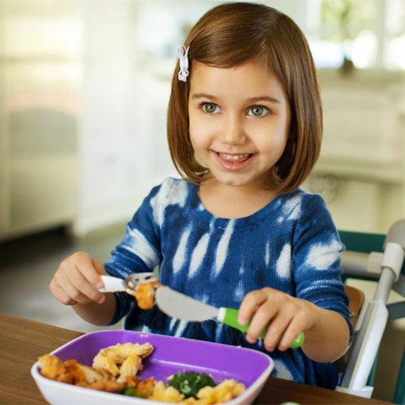 Munchkin Splash™ Toddler Fork, Knife & Spoon Set