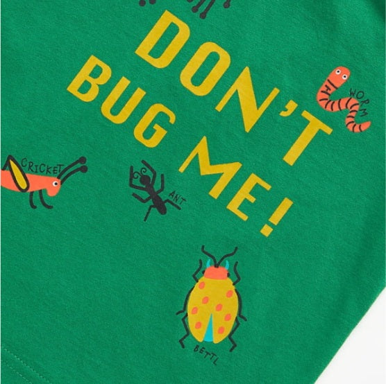 Mothercare Promo Green Don’T Bug Me Short Sleeve T-Shirt