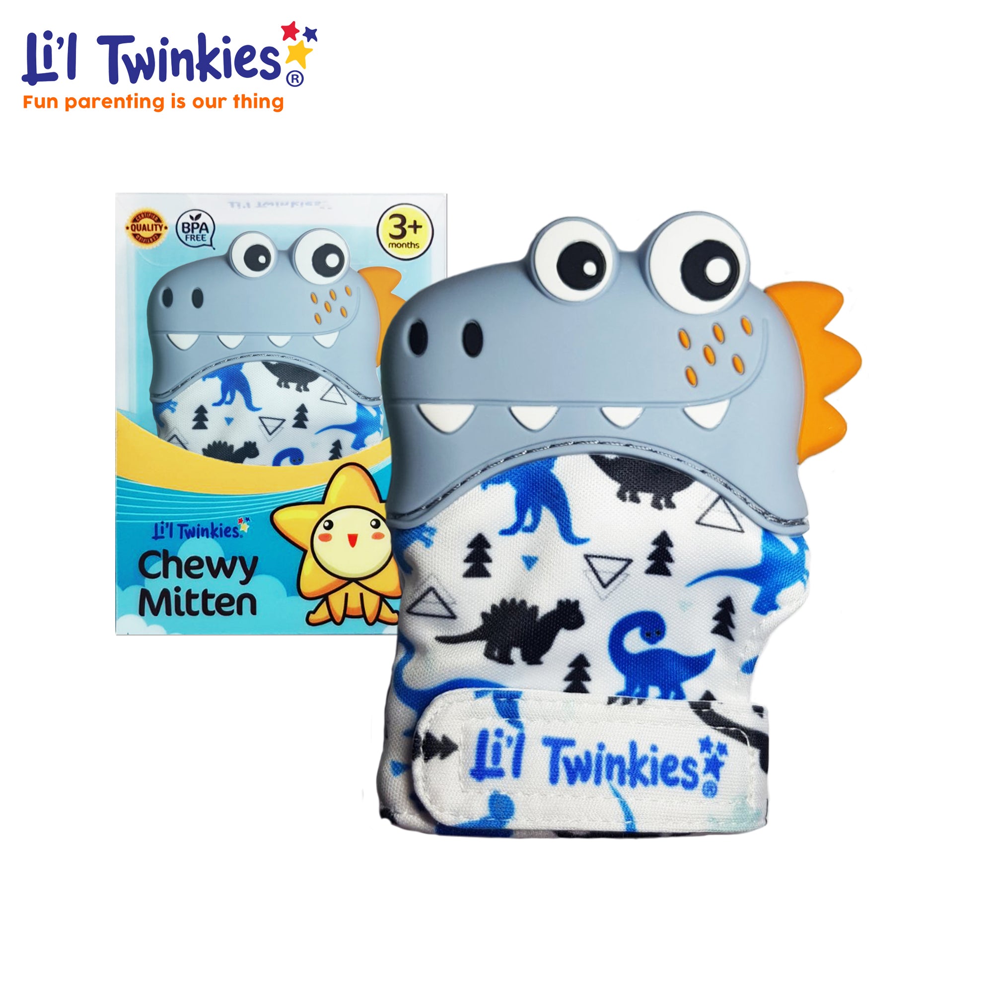Li'l Twinkies Chewy Mitten Teether