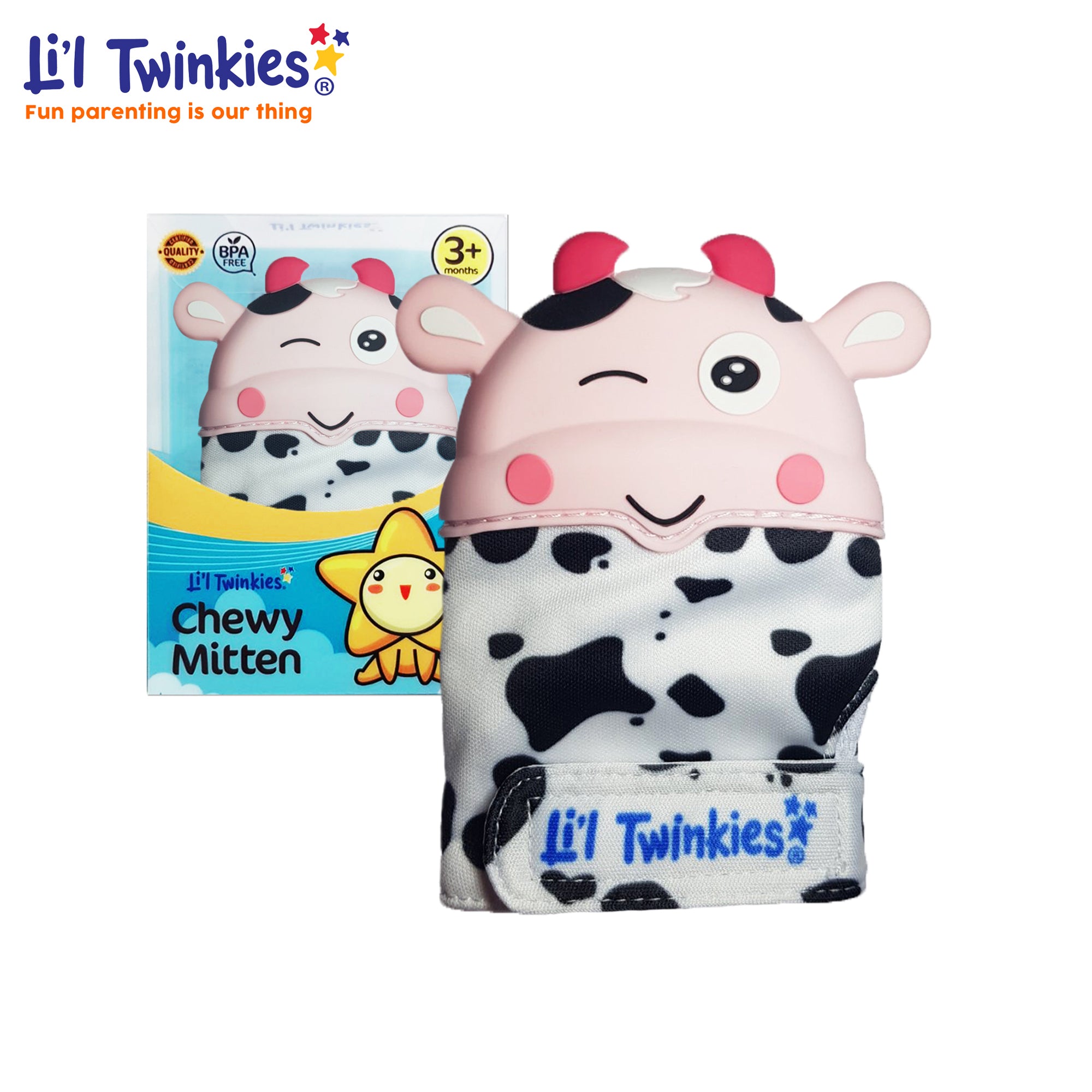 Li'l Twinkies Chewy Mitten Teether