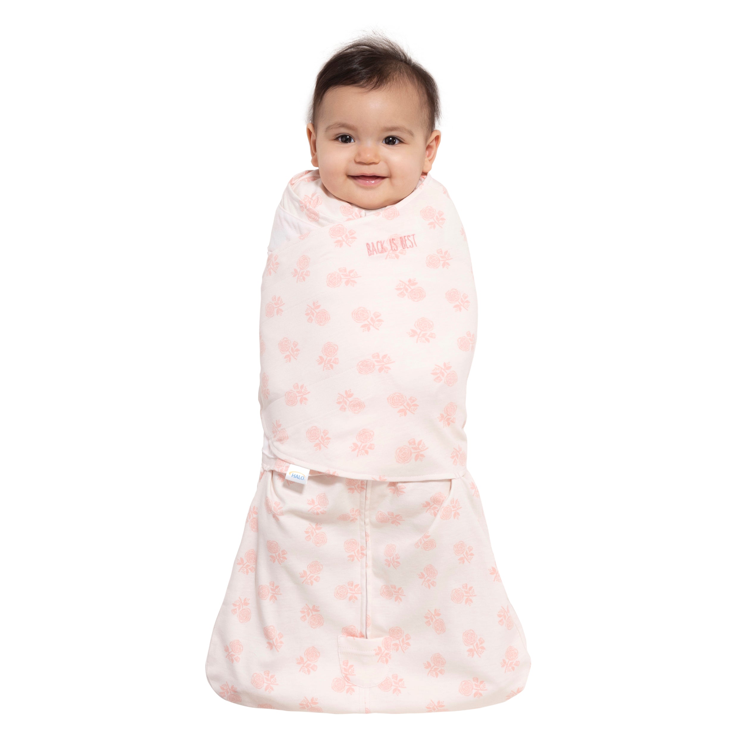 HALO SleepSack Swaddle WATERCOLOR ROSE