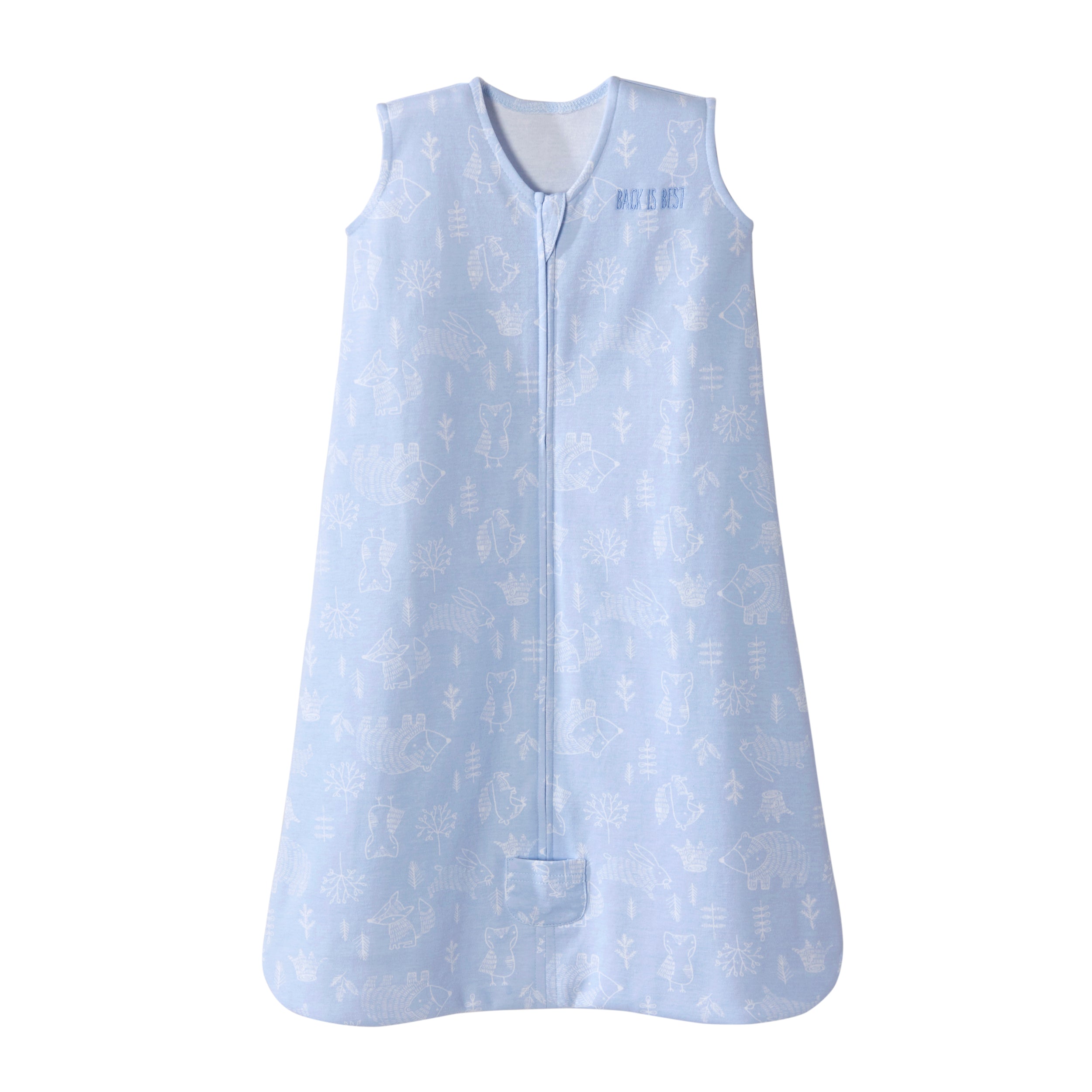 HALO SleepSack Wearable Blanket BLUE WOODLAND