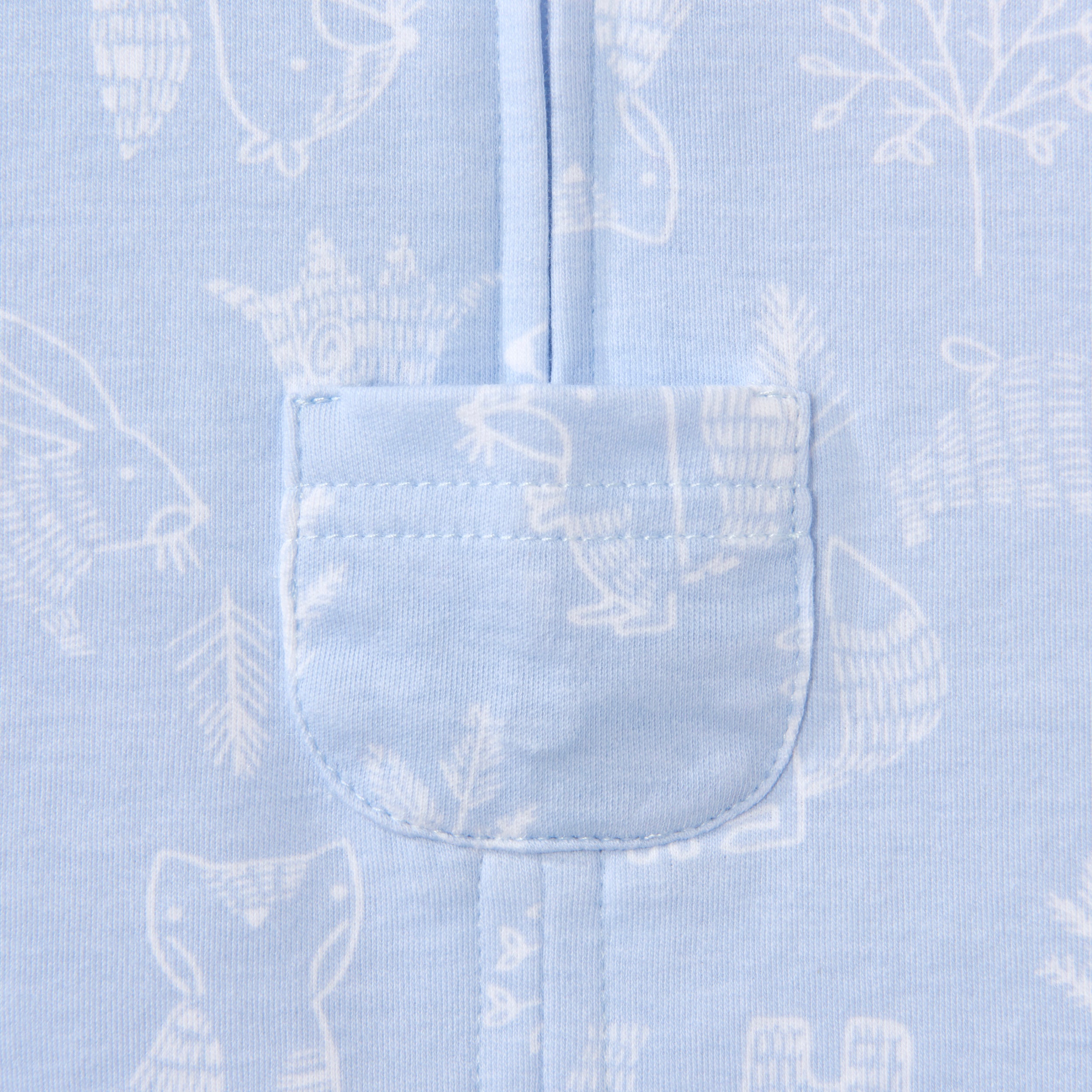 HALO SleepSack Wearable Blanket BLUE WOODLAND