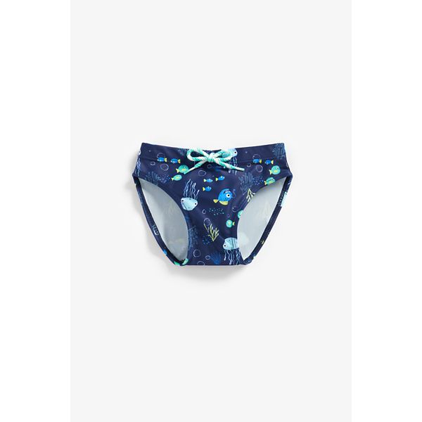 Mothercare Blue Fish Swimming Trunks