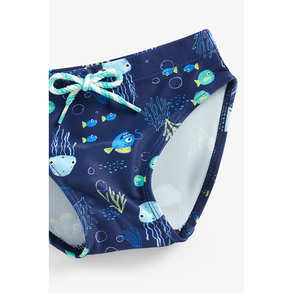 Mothercare Blue Fish Swimming Trunks