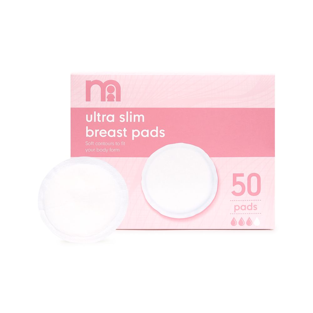 Mothercare Ultra Slim Breast Pads - 50 Pack