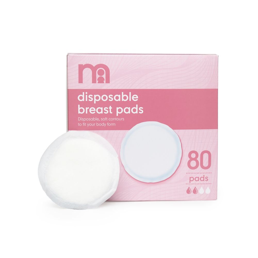 Mothercare Disposable Breast Pads - 80 Pack