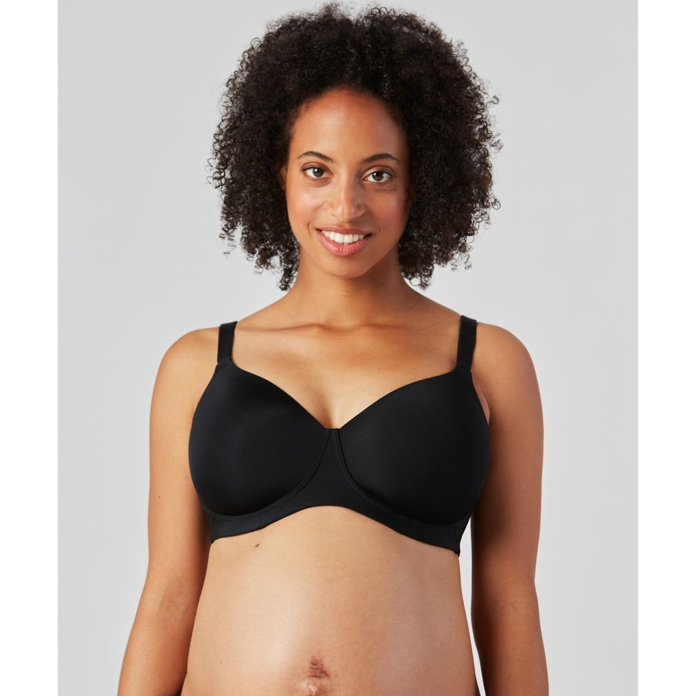 Mothercare Black And Nude Smoothing T-Shirt Bras - 2 Pack