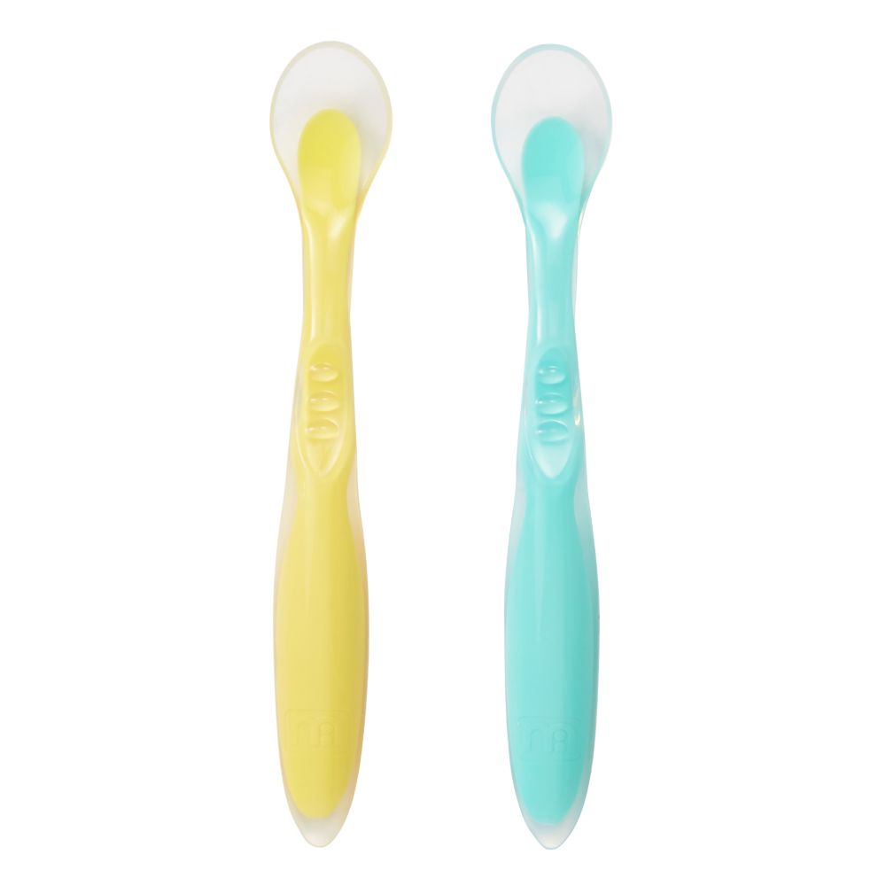 Mothercare Soft Silicone Spoons - 2 Pack