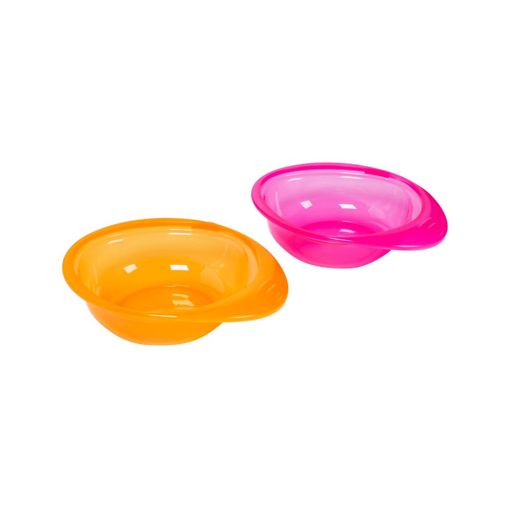 Mothercare First Tastes Weaning Bowls 2 Pack - Pink
