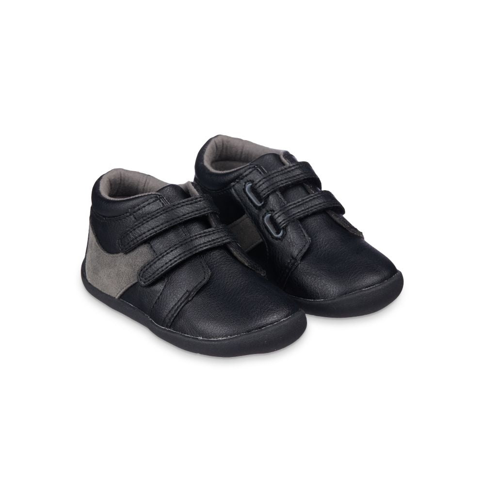 Mothercare Black Crawler Shoes