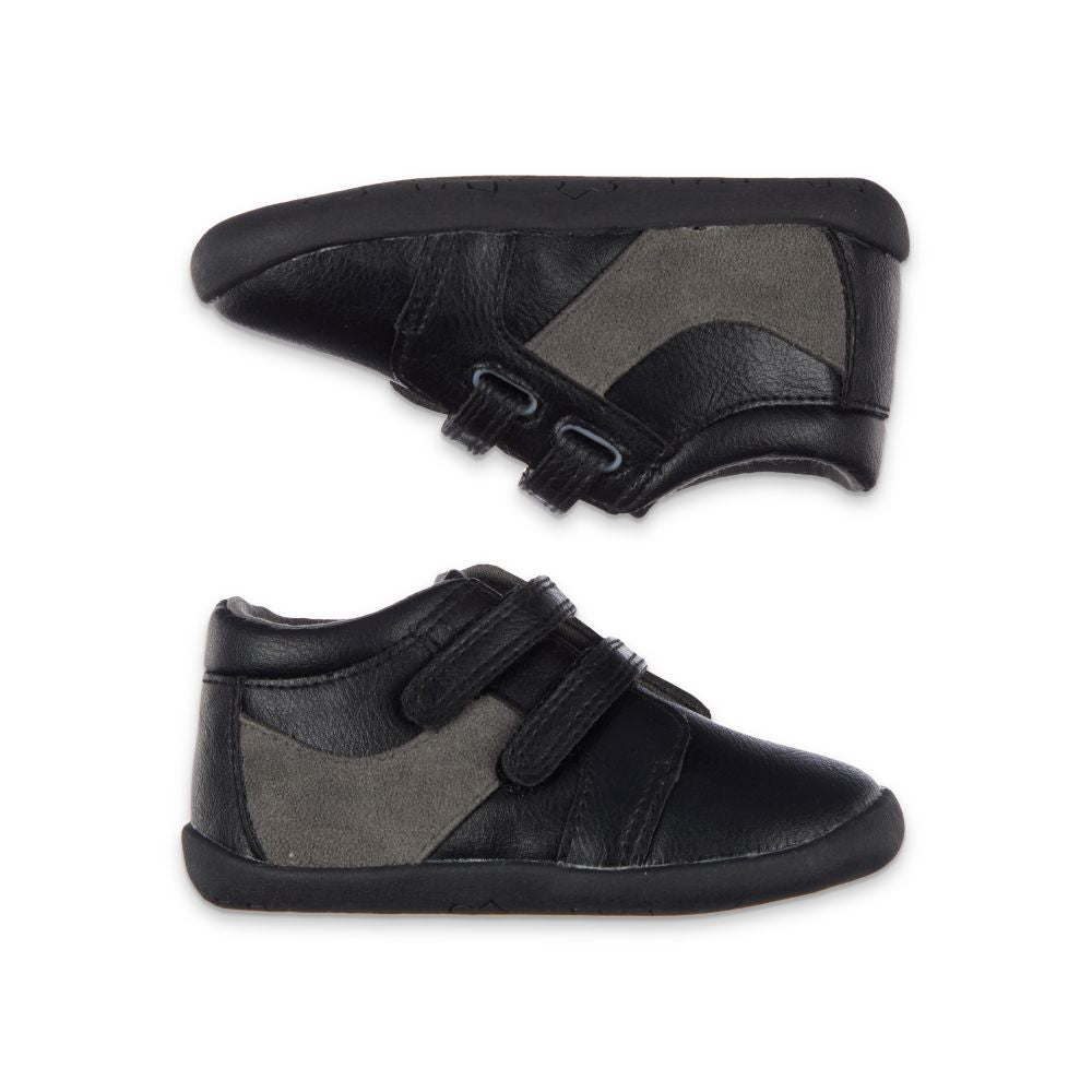 Mothercare Black Crawler Shoes