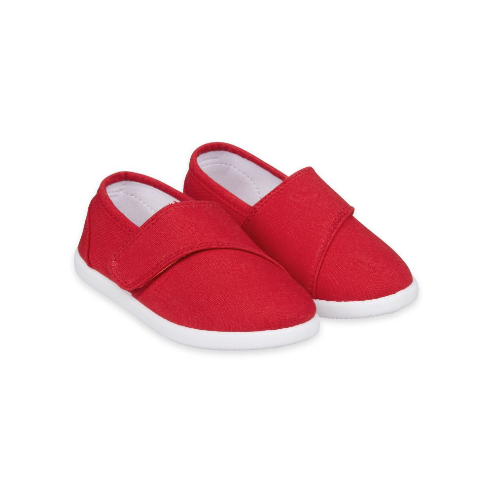 Mothercare Red Canvas Pumps