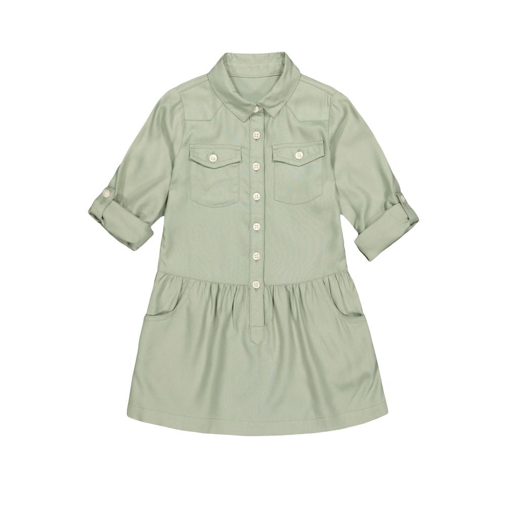 Mothercare Khaki Shirt Dress