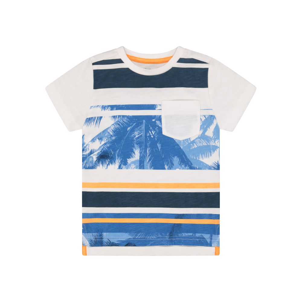 Mothercare Striped Palm Tree T-Shirt