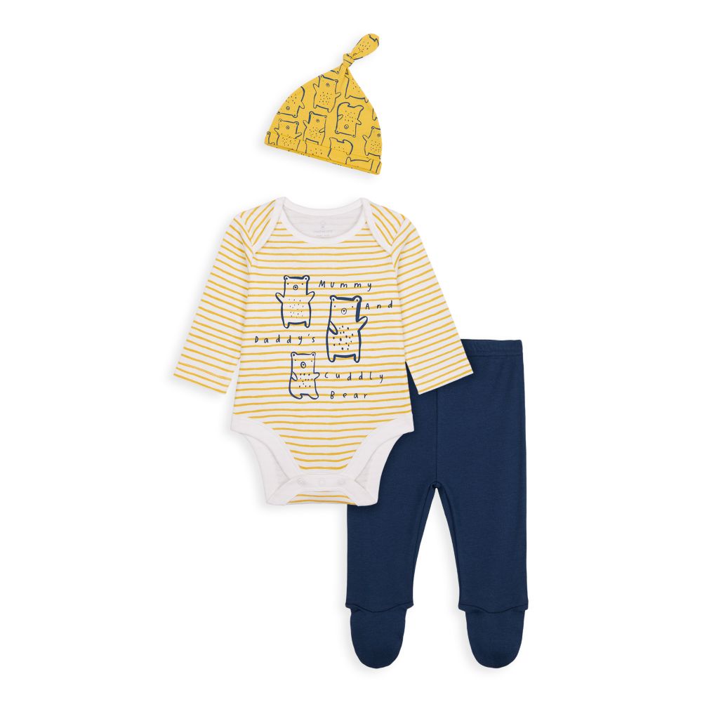 Mothercare Boys Mummy & Daddy Bear - 3 Pieces Set