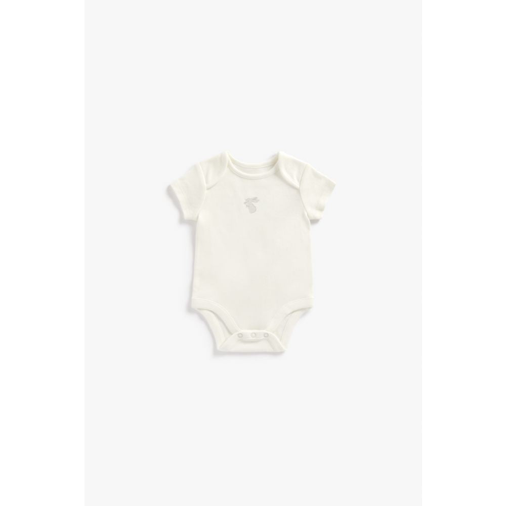 Mothercare Little Bunny Bodysuits - 3 Pack